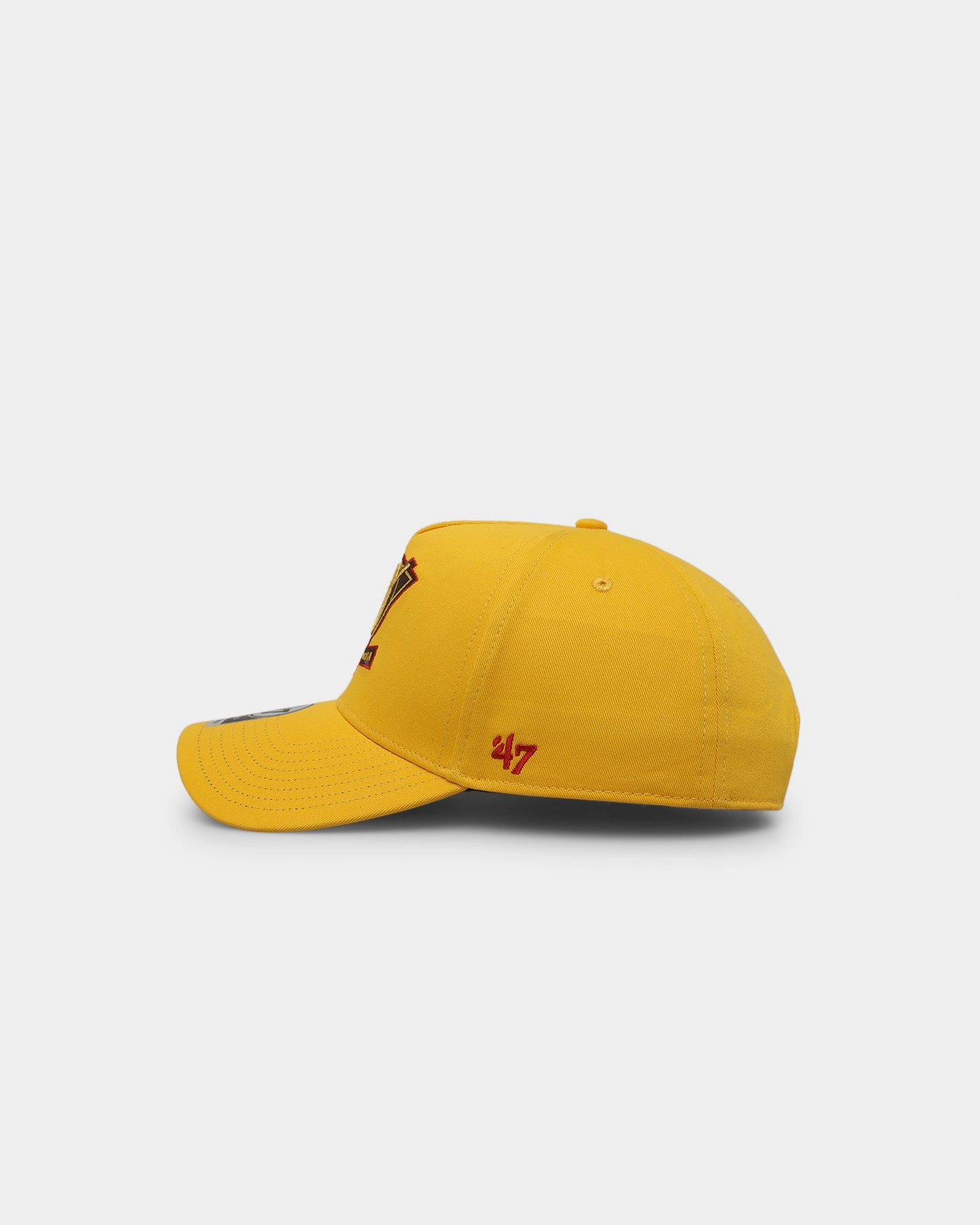 47 Brand Anaheim Ducks 'Mustard & Ketchup' Sure Shot MVP DT Snapback Yellow/Red