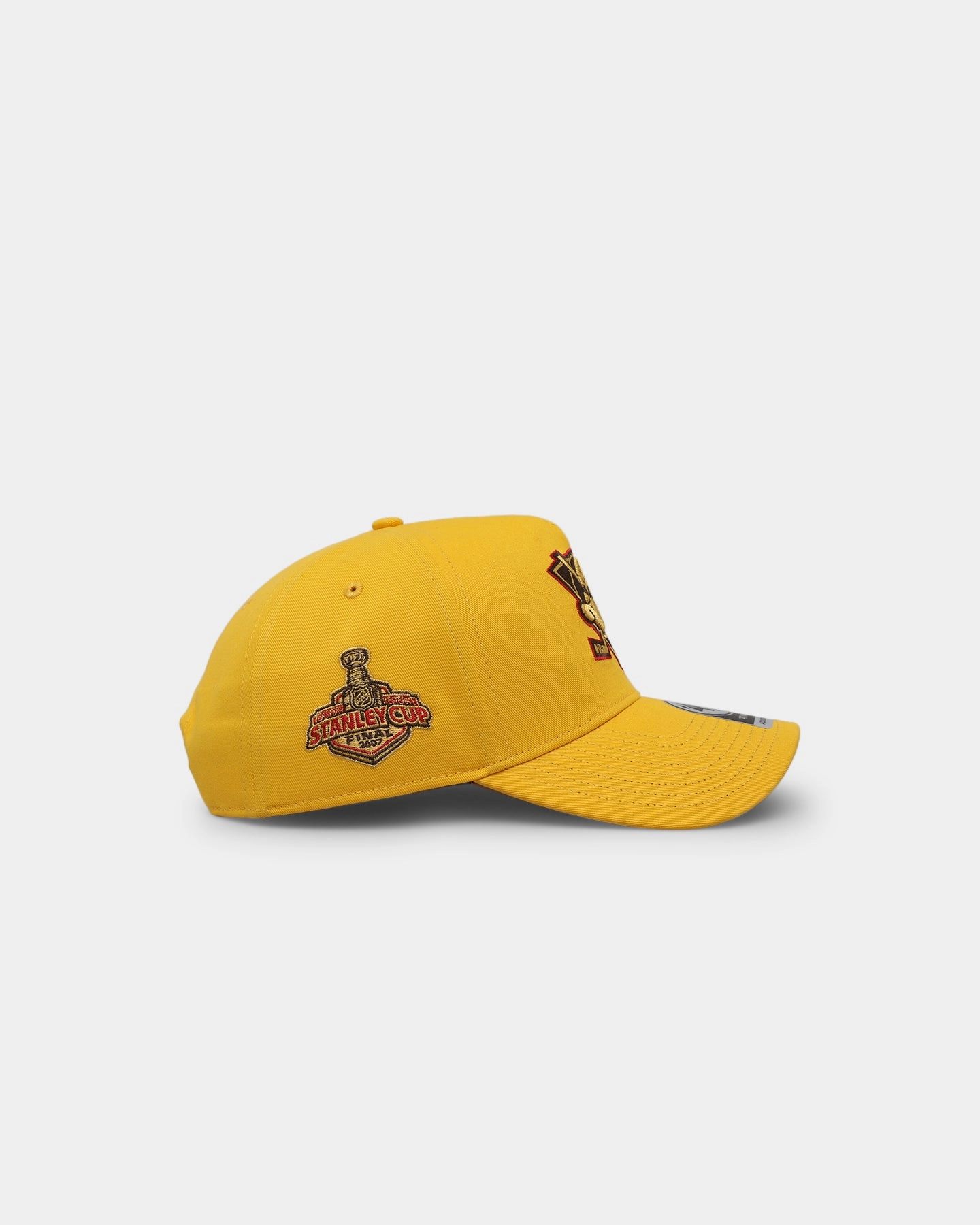 47 Brand Anaheim Ducks 'Mustard & Ketchup' Sure Shot MVP DT Snapback Yellow/Red