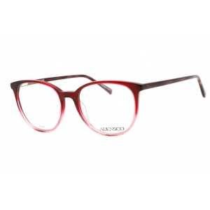 Adensco Women's Eyeglasses - Burgundy Shaded Cat Eye Plastic Frame | AD 250 07W5 00