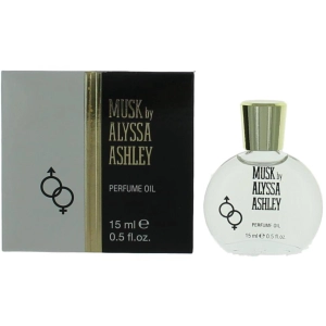 Alyssa Ashley Women's Perfume Oil - Musk with Truly Romantic Fragrance, 0.5 oz