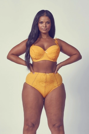 Aspen Mustard High Waist