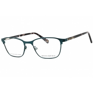 Banana Republic Women's Eyeglasses - 53mm Teal Metal Full Rim Frame | CAMILA 0ZI9 00