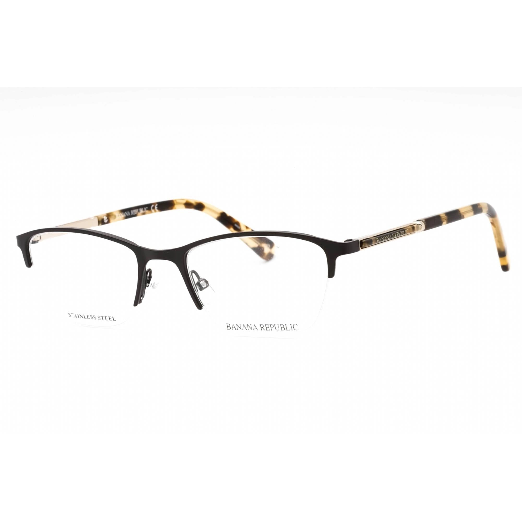 Banana Republic Women's Eyeglasses - Brown Gold Metal Cat Eye Frame | BR 212 0FG4 00