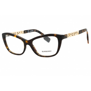 Burberry Women's Eyeglasses - 54 mm Dark Havana Plastic Cat Eye Frame | 0BE2392 3002