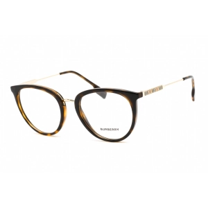 Burberry Women's Eyeglasses - Clear Lens Havana Plastic Round Frame | 0BE2331 3002