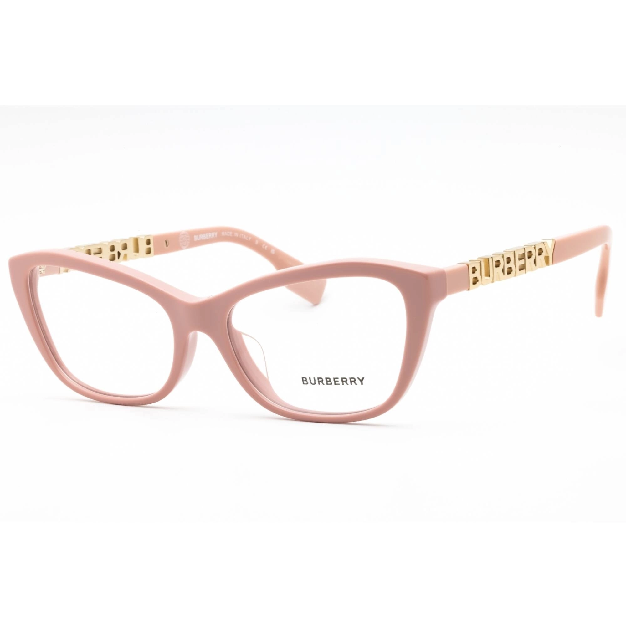 Burberry Women's Eyeglasses - Pink Plastic Full Rim Cat Eye Frame | 0BE2392F 4061