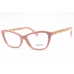 Burberry Women's Eyeglasses - Pink Plastic Full Rim Cat Eye Frame | 0BE2392F 4061