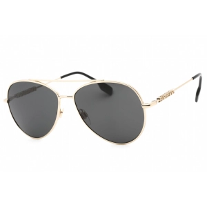 Burberry Women's Sunglasses - Light Gold Metal Frame Dark Grey Lens | 0BE3147 110987