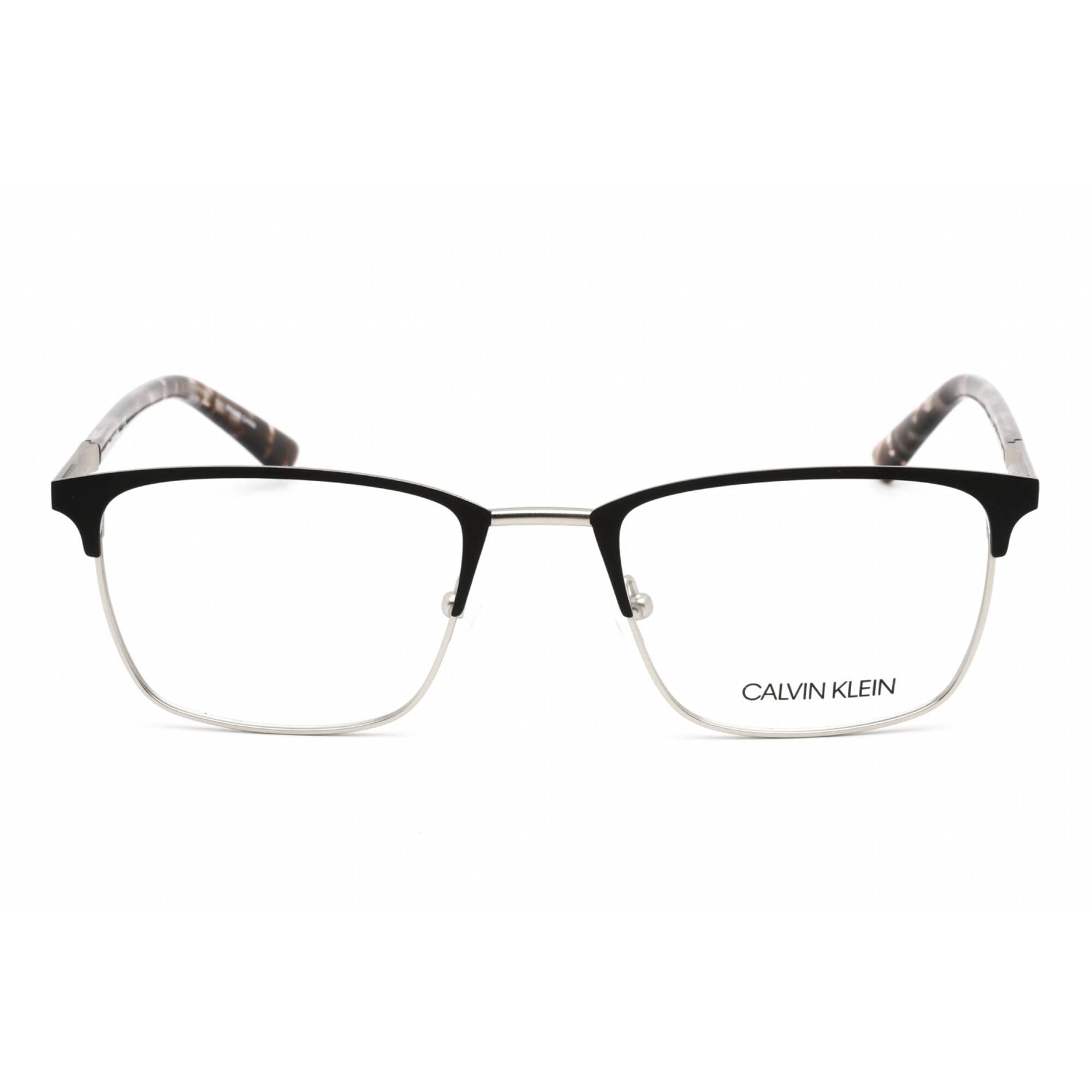 Calvin Klein Women's Eyeglasses - Rectangular Matte Black Metal Frame | CK19311 001