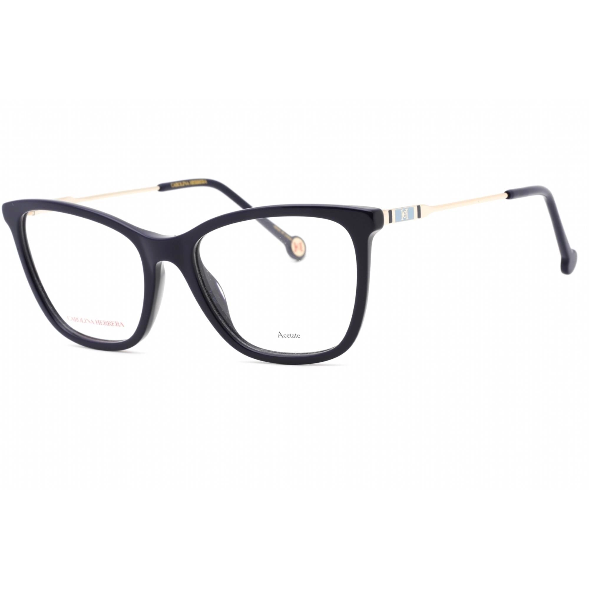 Carolina Herrera Women's Eyeglasses - Blue Plastic Cat Eye Full Rim | CH 0071 0PJP