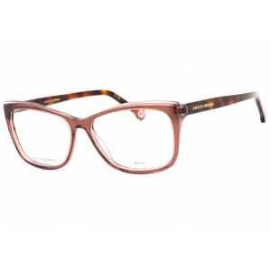 Carolina Herrera Women's Eyeglasses - Brown Grey Plastic Cat Eye | HER 0208/S 0NUX
