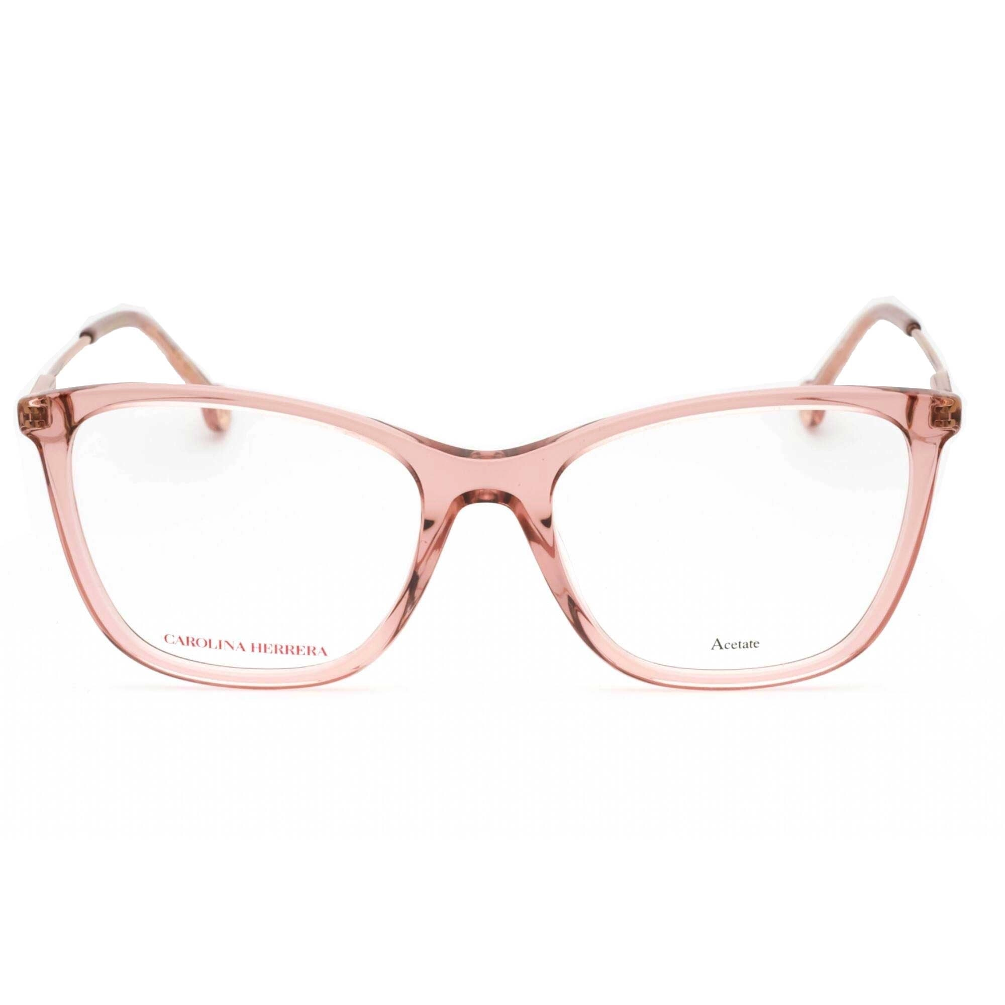 Carolina Herrera Women's Eyeglasses - Nude Plastic Cat Eye Frame | CH 0071 0FWM 00