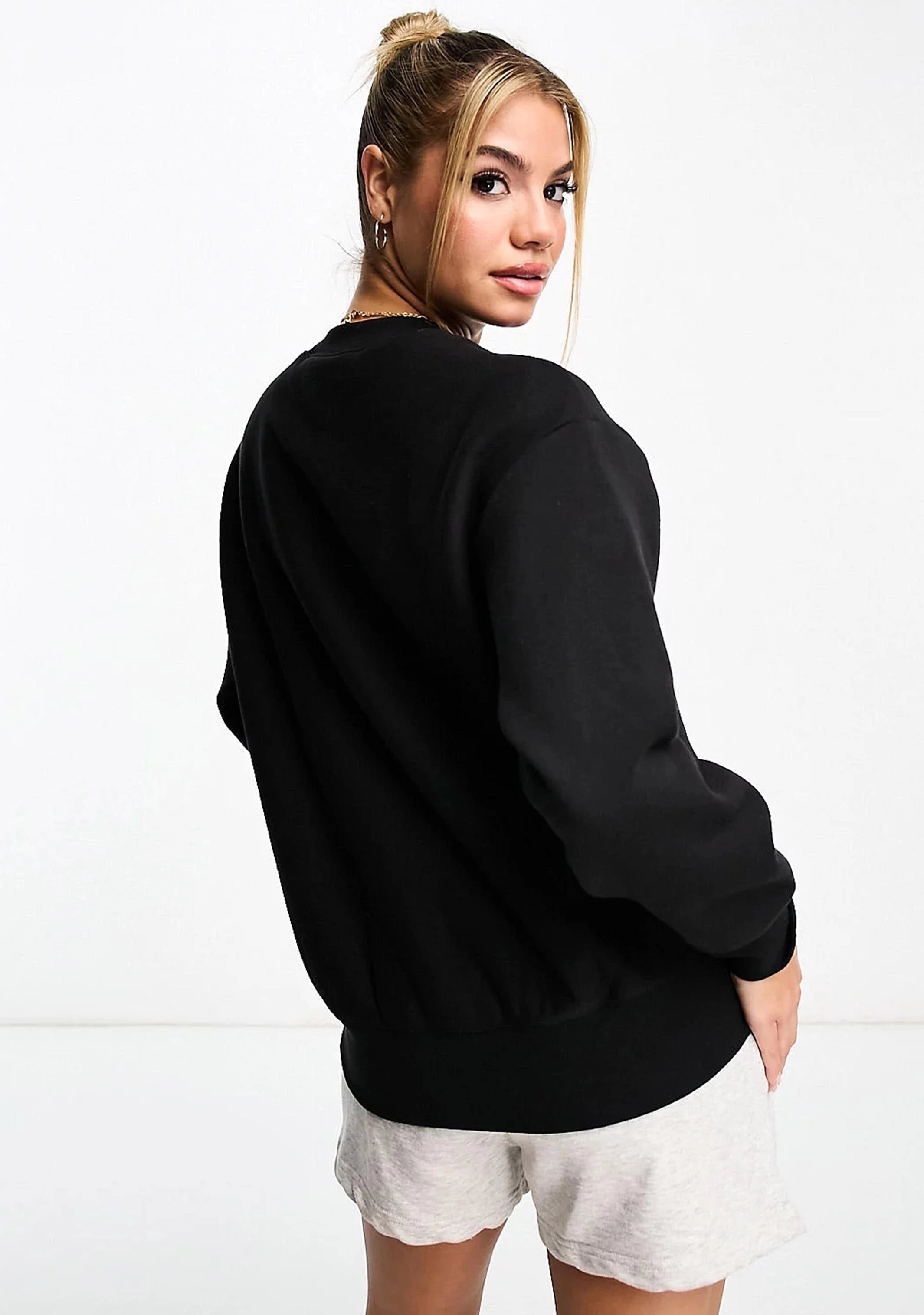 Champion Women’s Script Crew Black