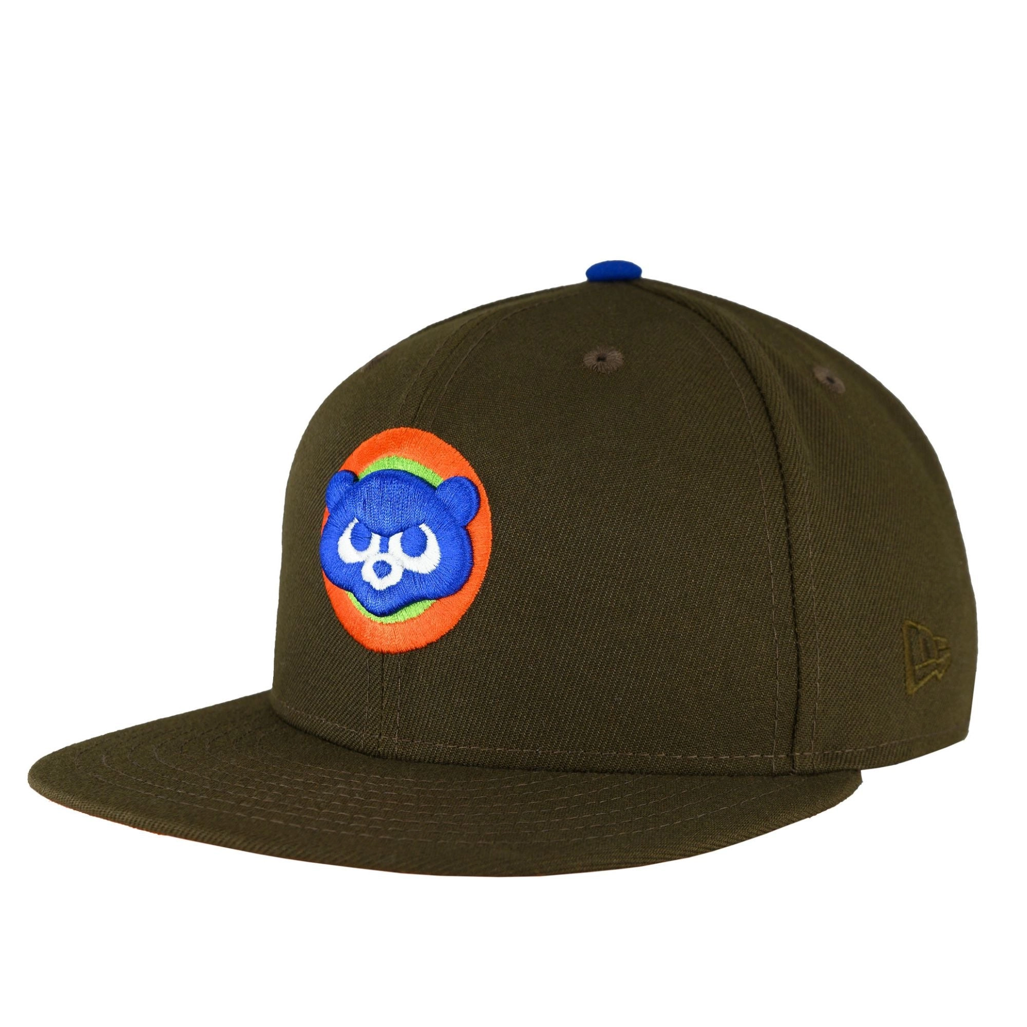 Chicago Cubs Walnut Orange New Era 59FIFTY Fitted Hat