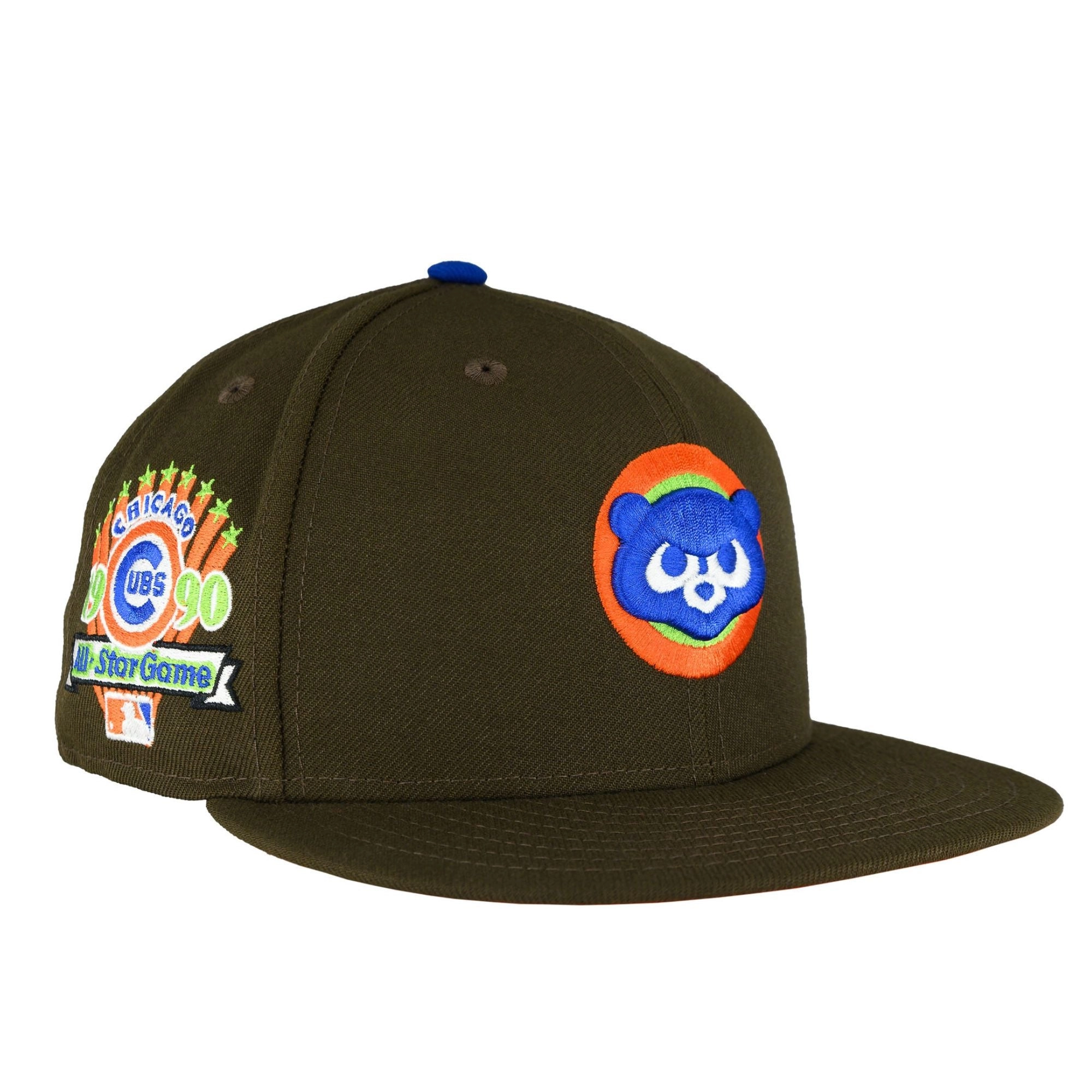 Chicago Cubs Walnut Orange New Era 59FIFTY Fitted Hat