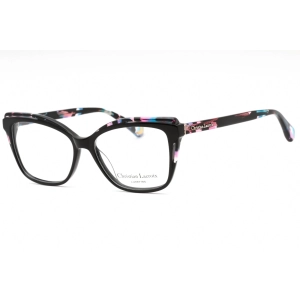 Christian Lacroix Women's Eyeglasses - Black Plastic Cat Eye Full Rim | CL1084 017