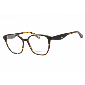 Christian Lacroix Women's Eyeglasses - Havana Plastic Cat Eye Frame | CL1123 007