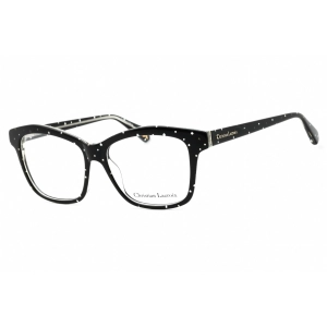 Christian Lacroix Women's Eyeglasses - Plumetis Black Plastic Full Rim | CL1076 084