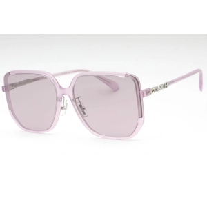 Coach Women's Sunglasses - Milky Purple Plastic Geometric Frame | 0HC8401D 5696AK