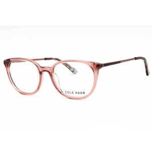 Cole Haan Women's Eyeglasses - Rose Crystal Acetate Full Rim Oval Frame | CH5041 512