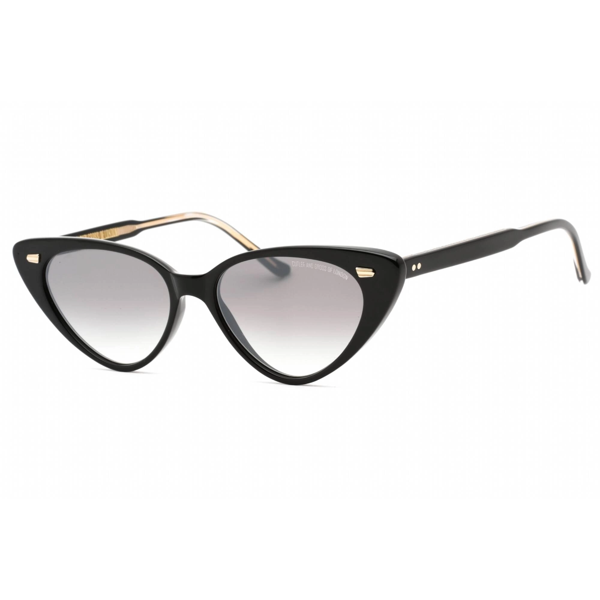 Cutler and Gross Women's Sunglasses - Full Rim Black Cat Eye, 53 mm | CG1330S 004