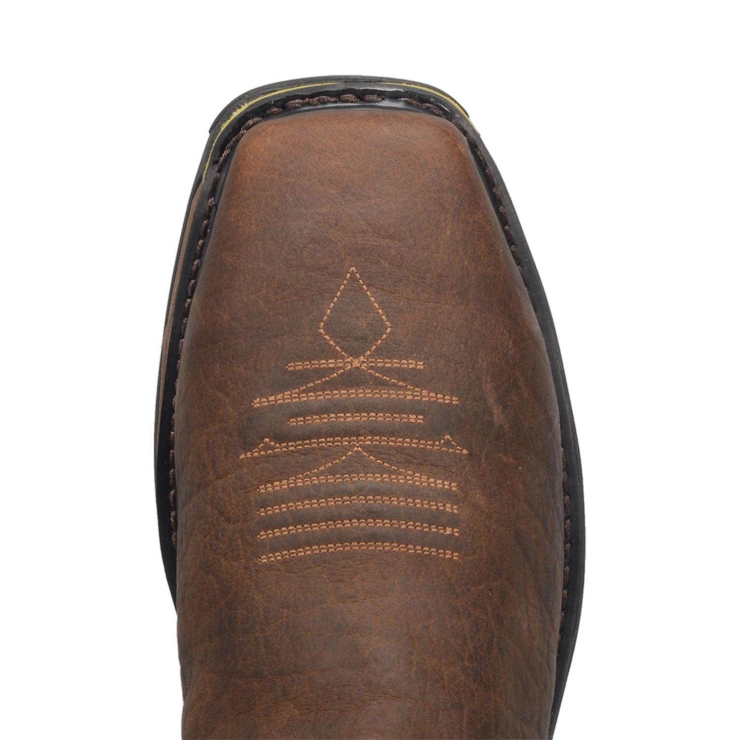 Dan Post Mens Cyclone Work Boots Leather Gray/Brown 10.5 M