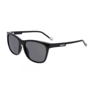 Dkny Women's Sunglasses - Black Plastic Square Frame Grey Lens | DKNY DK532S 001