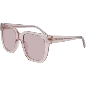 Dkny Women's Sunglasses - Crystal Blush Square Frame Pink Lens | DKNY DK513S 265