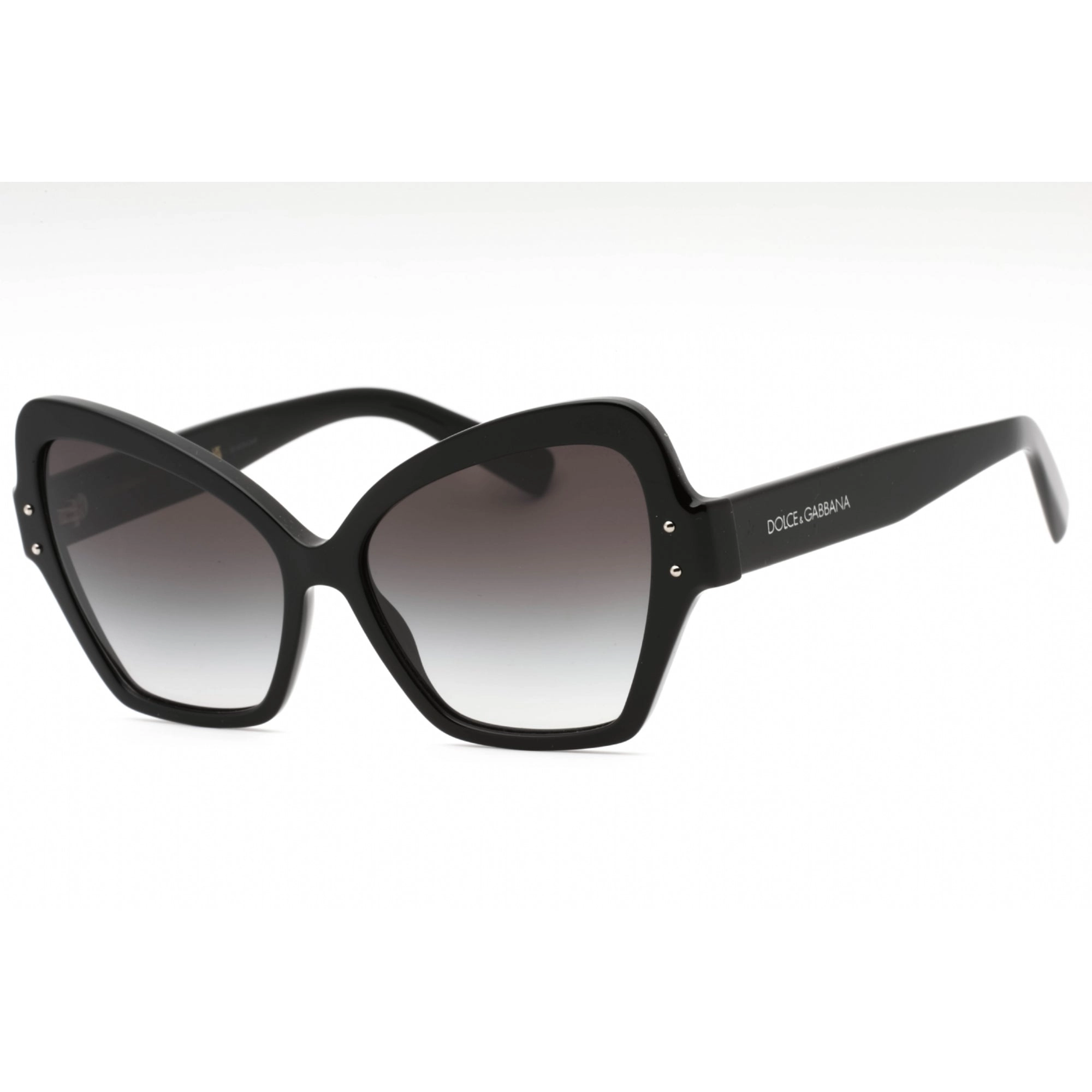 Dolce & Gabbana Women's Sunglasses - Black Plastic Cat Eye Frame | 0DG4463 501/8G