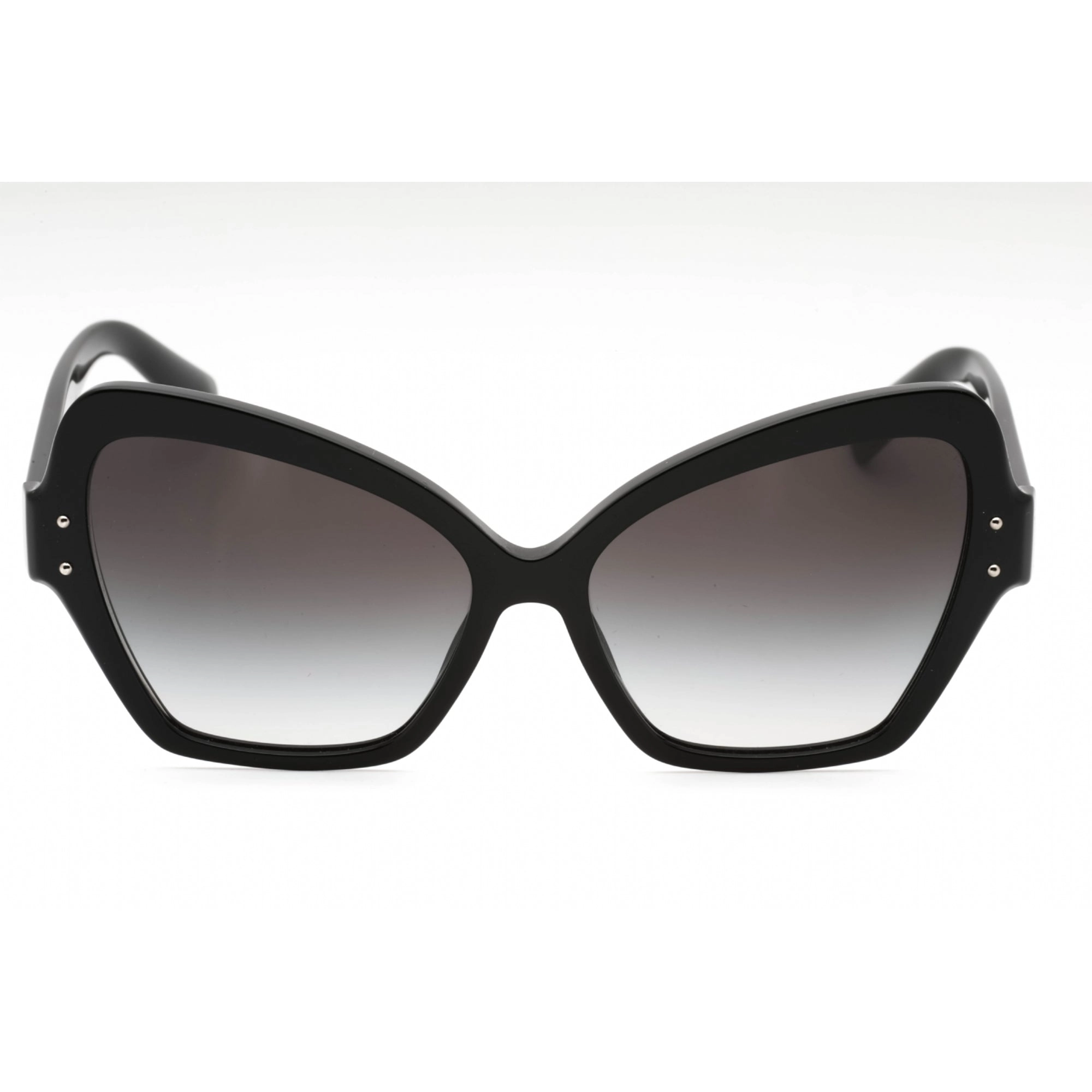 Dolce & Gabbana Women's Sunglasses - Black Plastic Cat Eye Frame | 0DG4463 501/8G