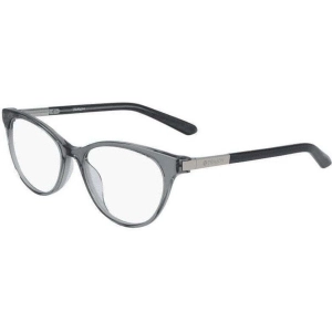 Dragon Women's Eyeglasses - Grey Crystal Plastic Cat Eye Frame | DRAGON DR2012 22