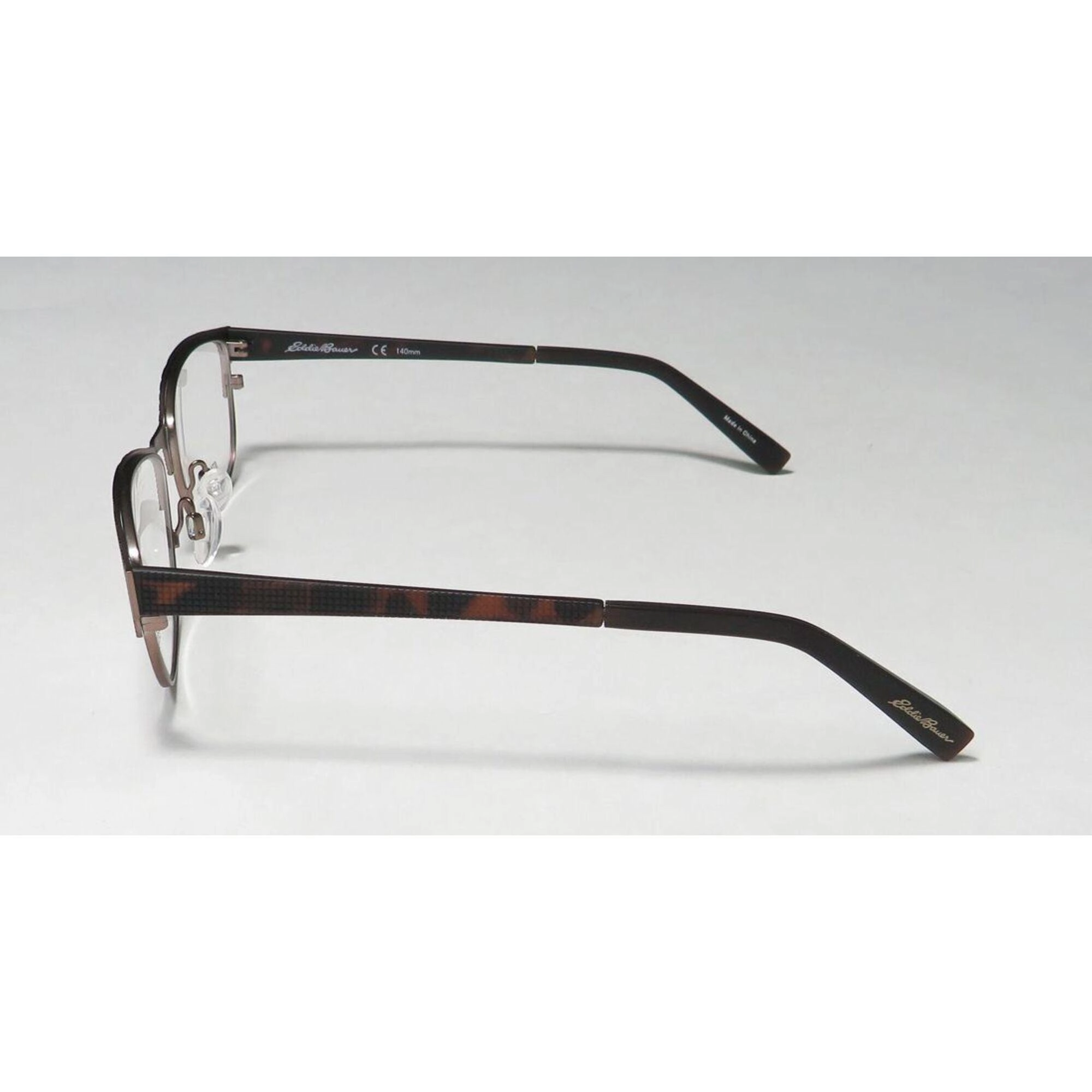 Eddie Bauer Women's Eyeglasses - Brown Metal Cat Eye Frame | EDDIE BAUER 32202 BR