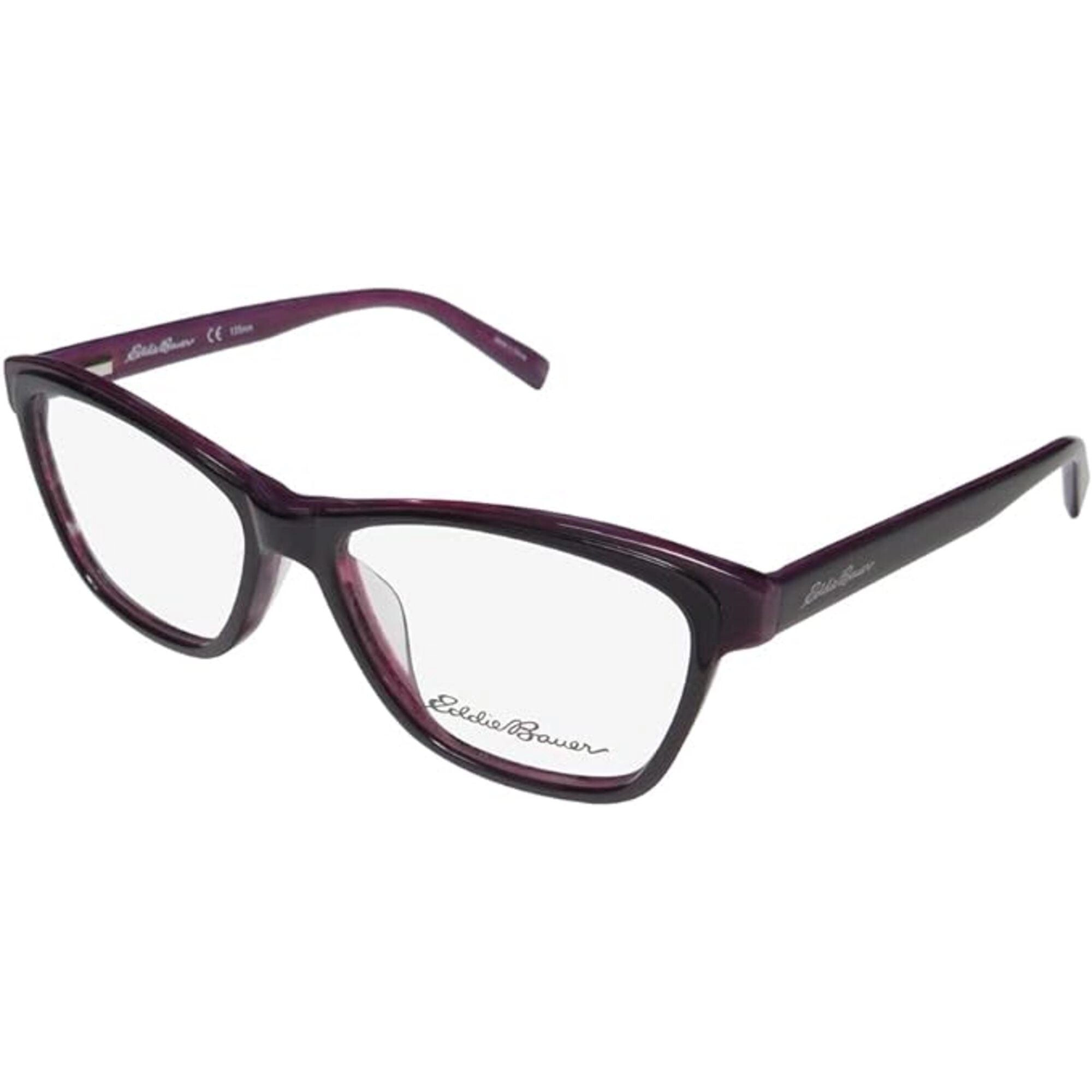 Eddie Bauer Women's Eyeglasses - Purple Plastic Cat Eye Frame | EDDIE BAUER 32211 PU
