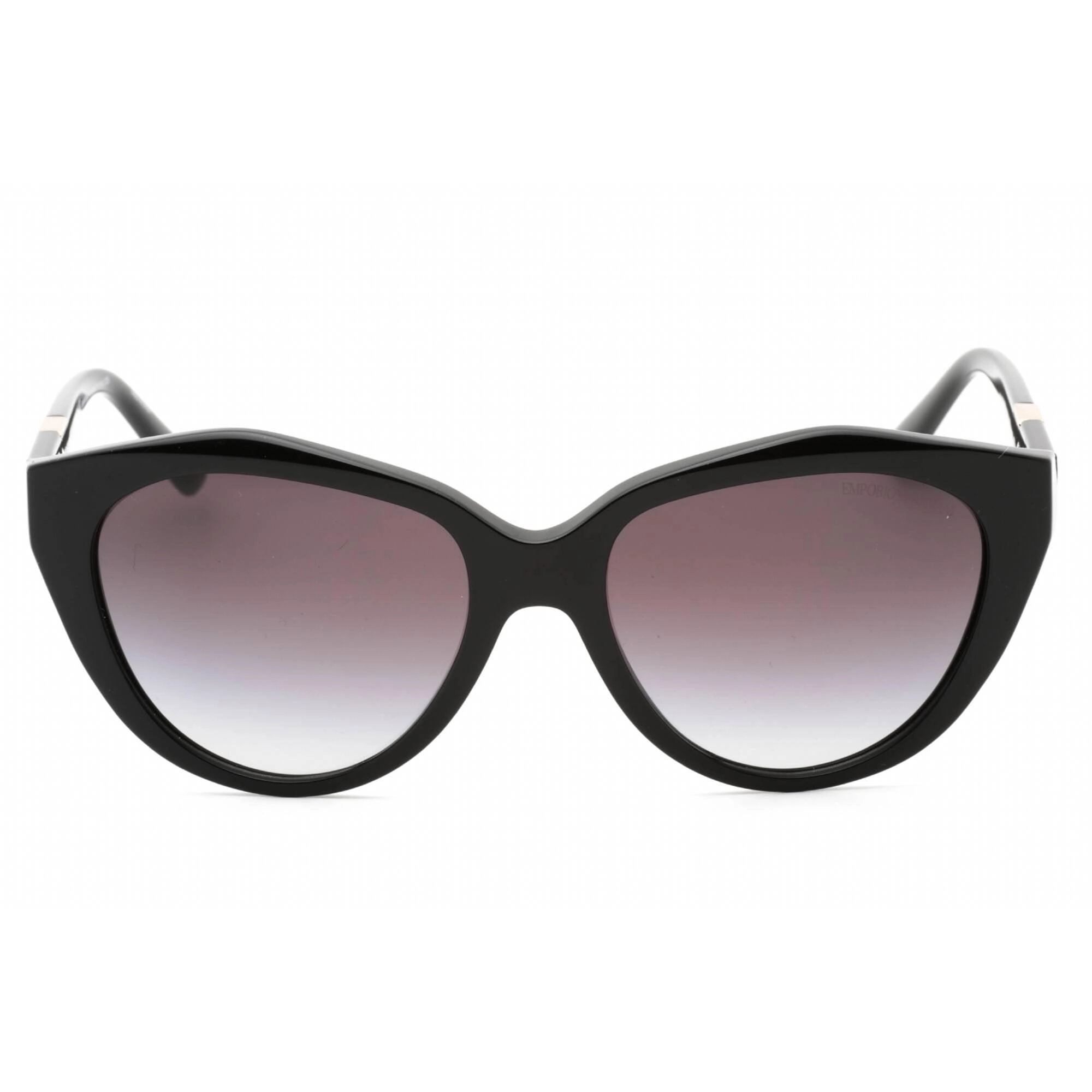 Emporio Armani Women's Sunglasses - Black Plastic Full Rim Cat Eye | 0EA4178 58758G