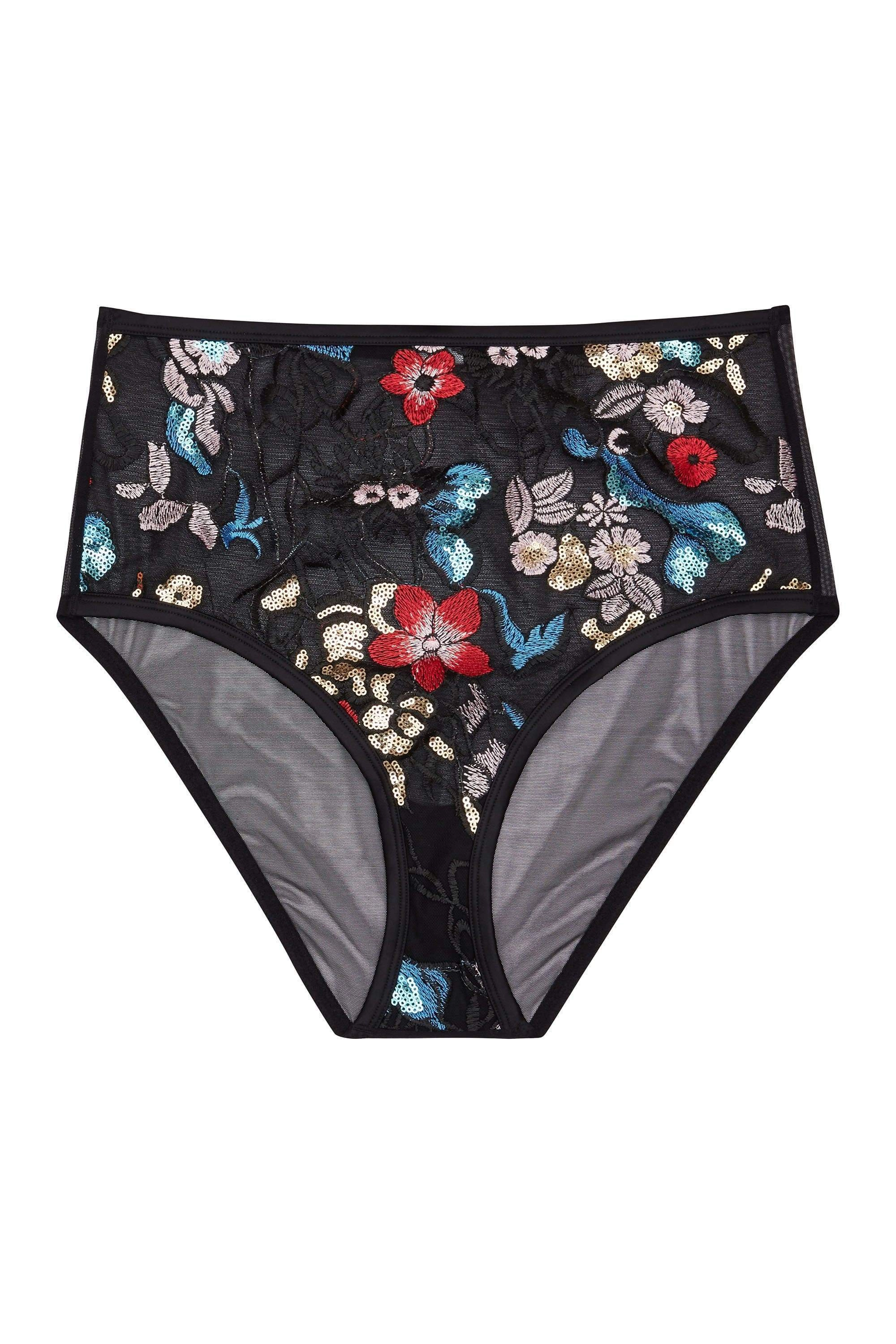 Felicity Hayward Elly Sequin Black HW Brief Core