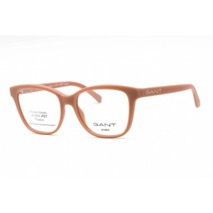 GANT Women's Eyeglasses - Matte Light Brown Injected Propionate Frame | GA4147 046