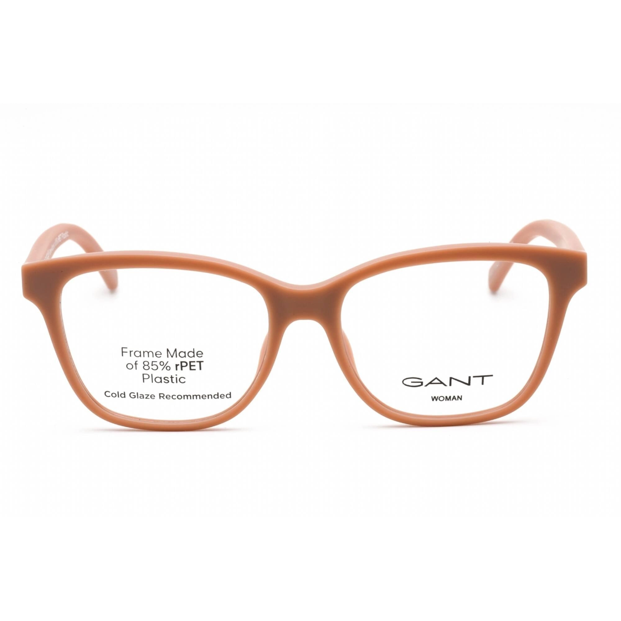 GANT Women's Eyeglasses - Matte Light Brown Injected Propionate Frame | GA4147 046