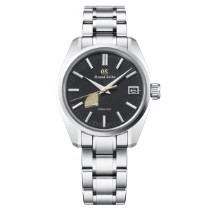 Grand Seiko Heritage Kawagane Watch, 40mm Gray Dial, SBGA489