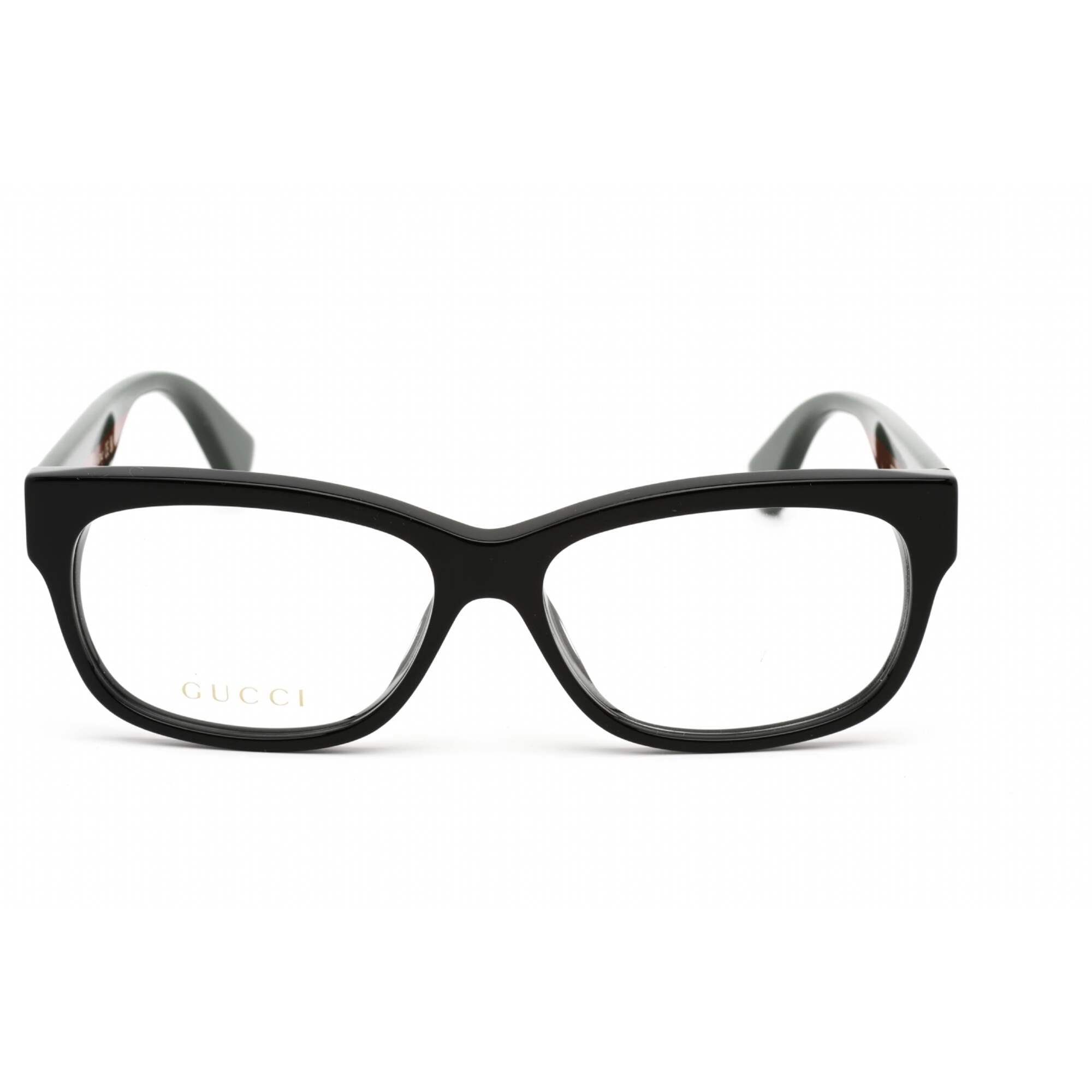 Gucci Women's Eyeglasses - Black Multicolor Acetate Cat Eye Full Rim | GG0278O 011