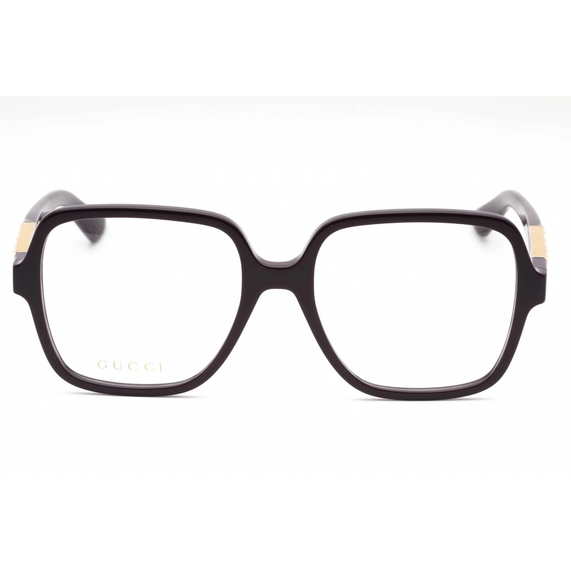 Gucci Women's Eyeglasses - Violet Plastic Square Shape Full Rim Frame | GG1193O 003