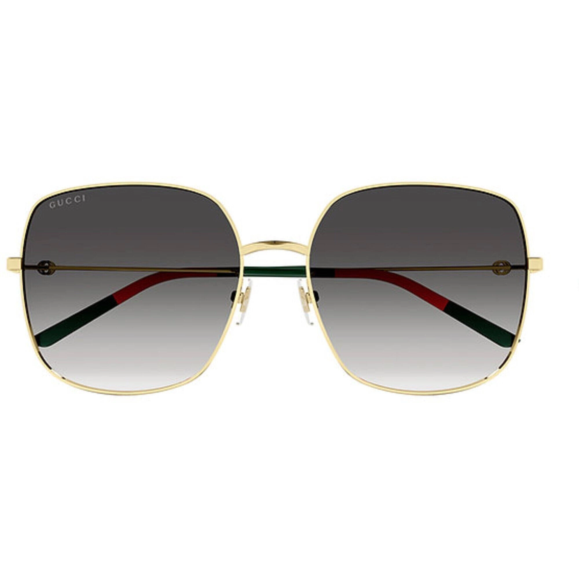Gucci Women's Sunglasses - Gold Metal Full Rim Butterfly Shape Frame | GG1195SK 001
