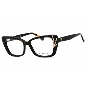 Guess By Marciano Women's Eyeglasses - Dark Havana Acetate Cat Eye Frame | GM0382 052