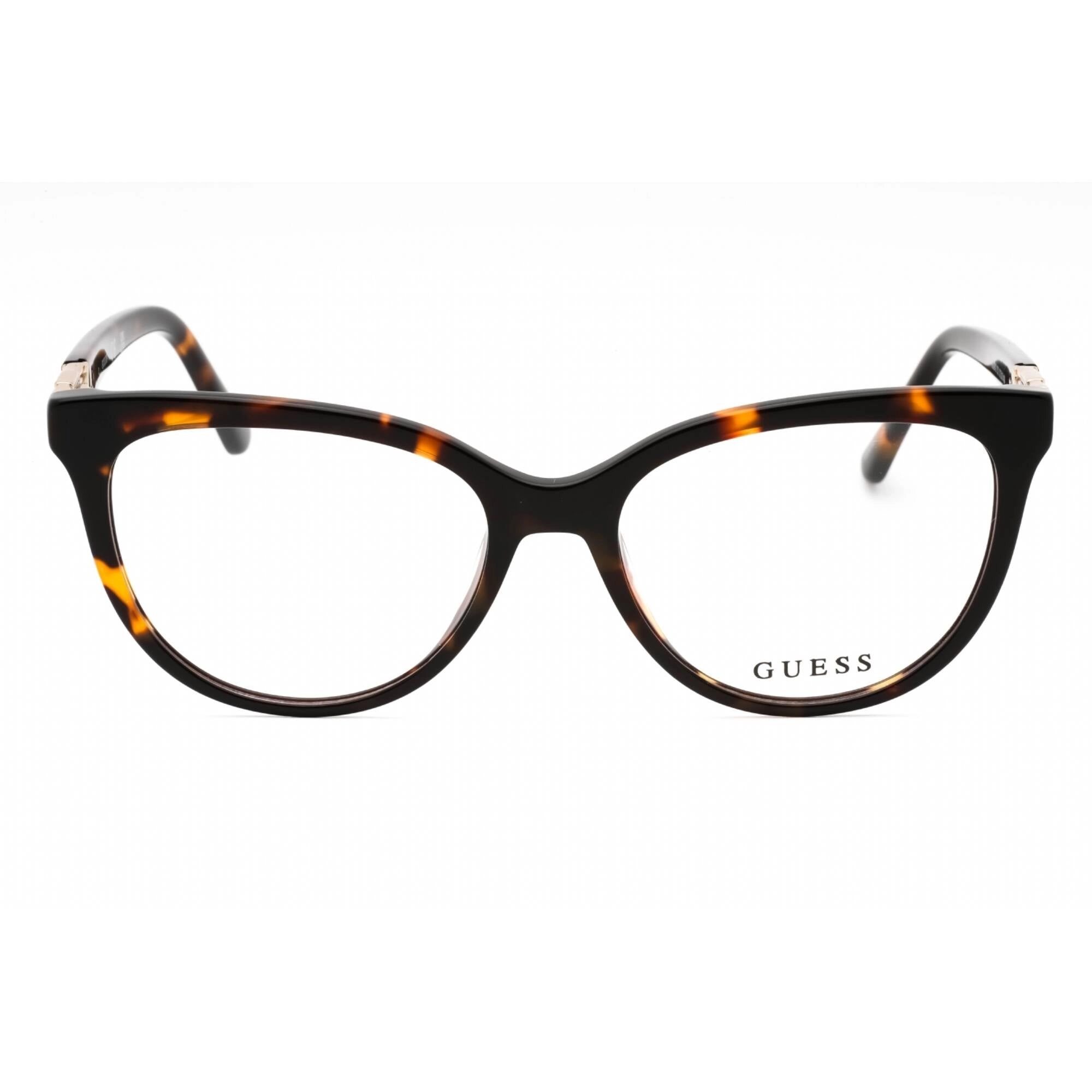 Guess Women's Eyeglasses - Dark Havana Acetate Cat Eye Full Rim Frame | GU2942 052