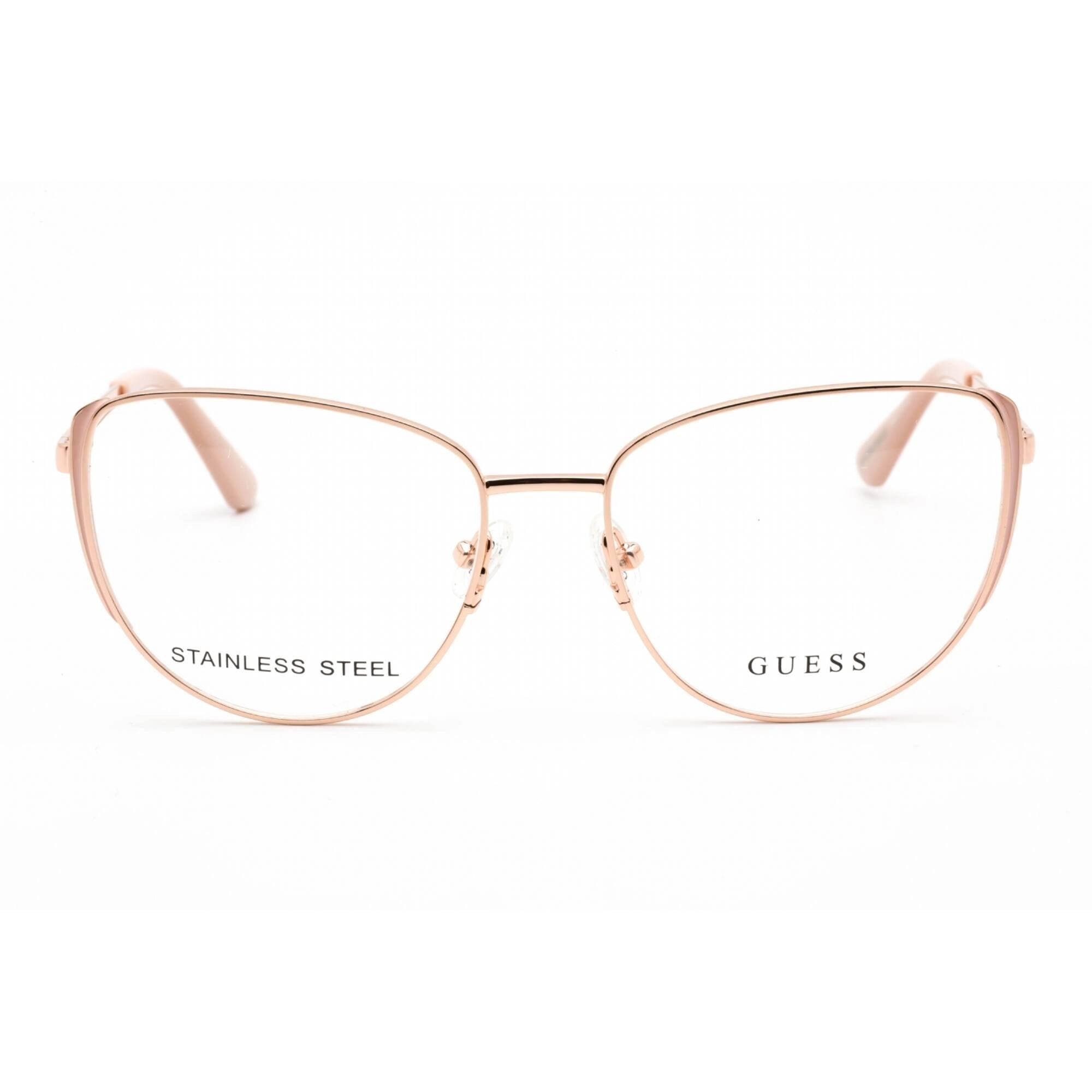 Guess Women's Eyeglasses - Full Rim Pink/Other Plastic Cat Eye Frame | GU2904 074