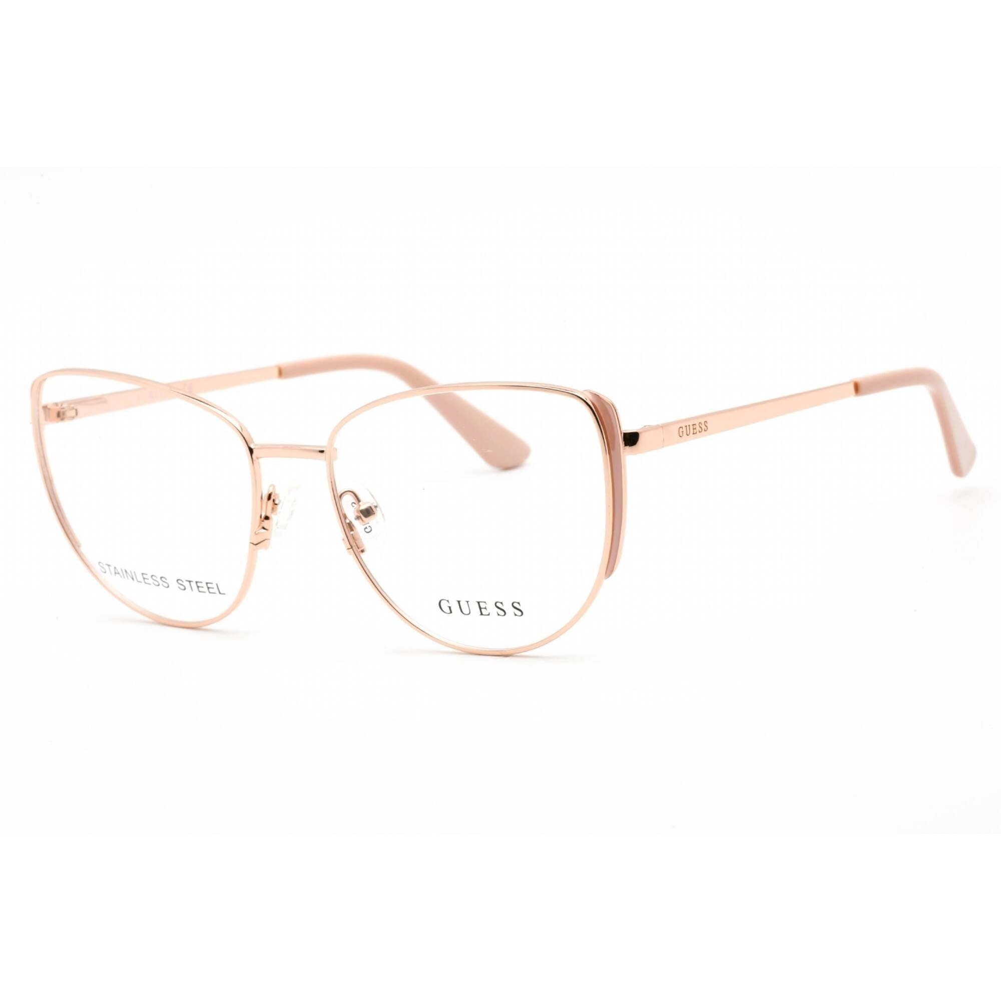 Guess Women's Eyeglasses - Full Rim Pink/Other Plastic Cat Eye Frame | GU2904 074