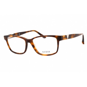 Guess Women's Eyeglasses - Full Rim Rectangular Blonde Havana Plastic | GU2848 053