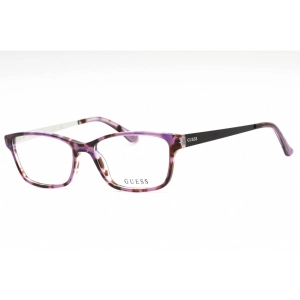 Guess Women's Eyeglasses - Violet/Other Plastic Rectangular Full Rim | GU2538 083