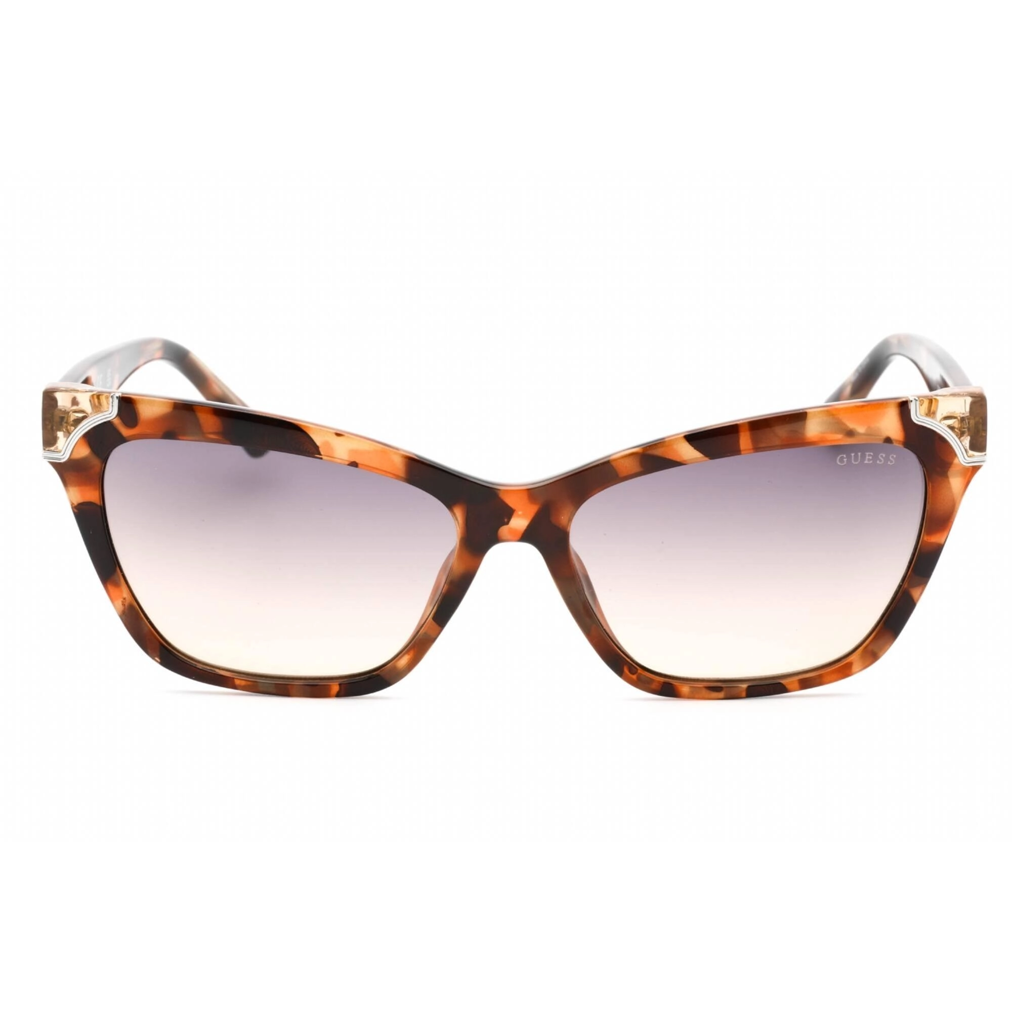 Guess Women's Sunglasses - Gradient Smoke Lens Havana/Other Cat Eye Frame | GU7840 56B