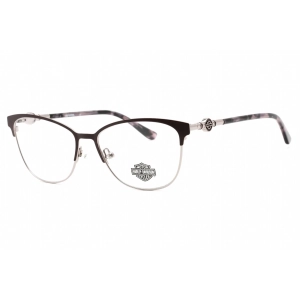 Harley Davidson Women's Eyeglasses - Full Rim Matte Violet Metal Frame | HD0563 082