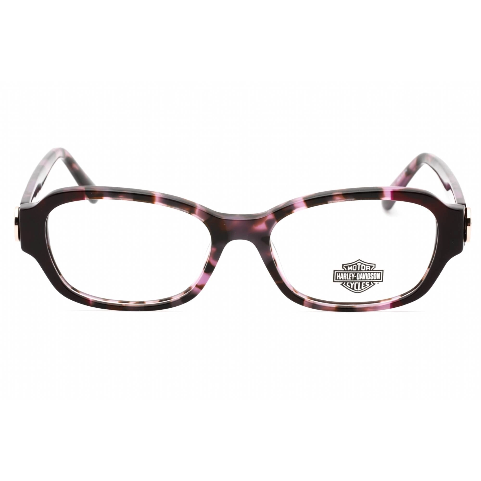 Harley Davidson Women's Eyeglasses - Violet/Other Oval Full Rim Frame | HD0567 083